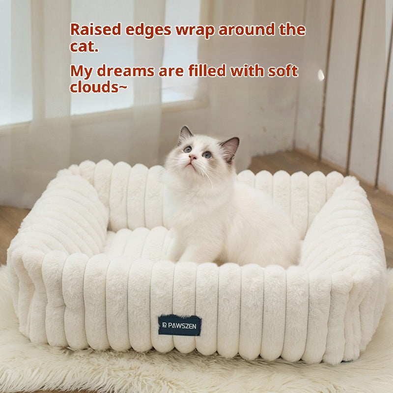 Large Kennel Square Pet Bed