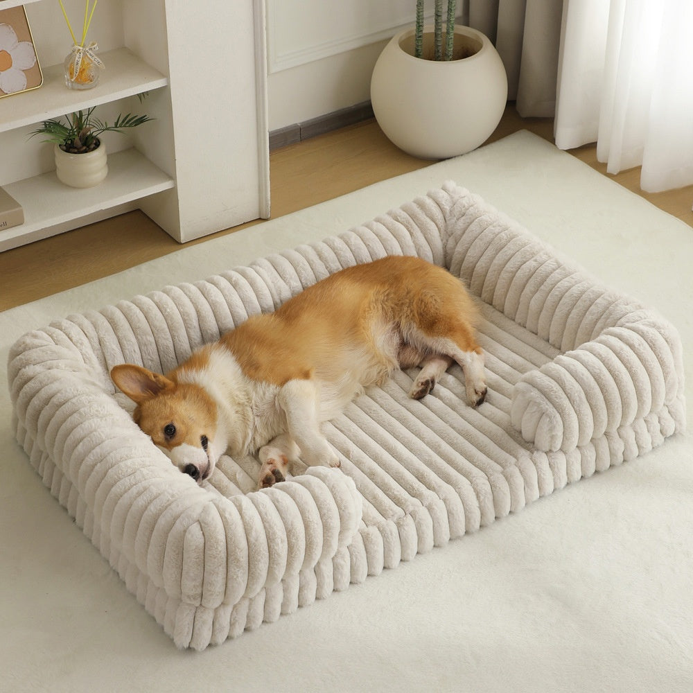 Cloud Rest Plush Rectangular Pet Bed