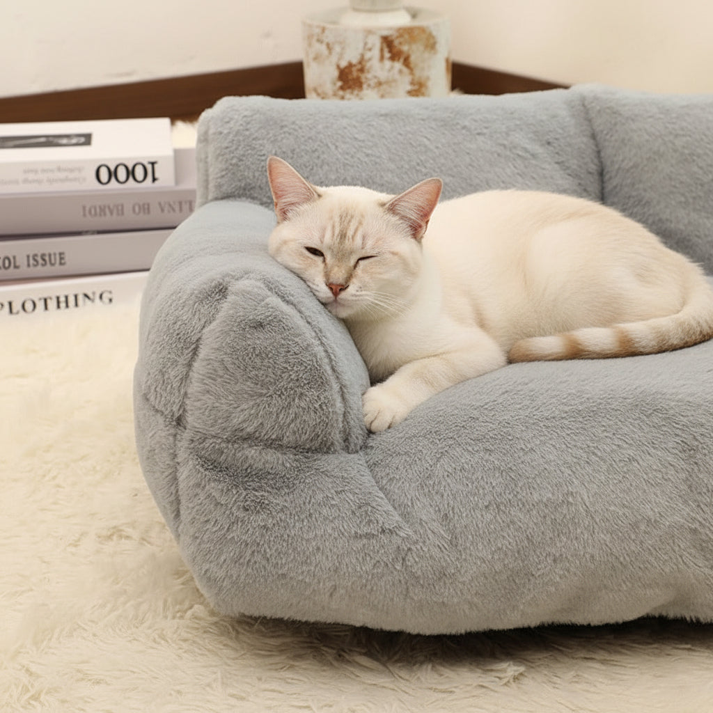 Bunny Cloud Plush Sofa Pet Bed
