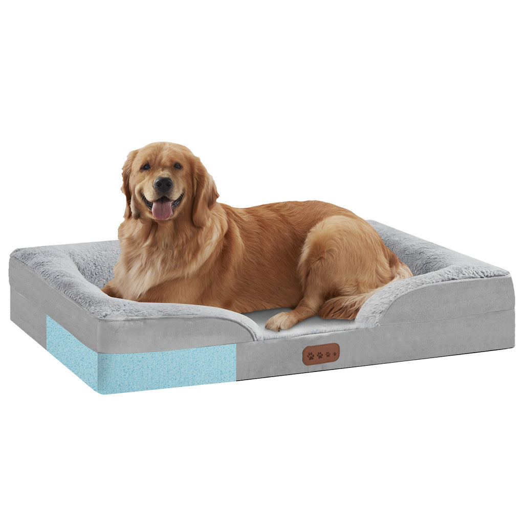 AllSeason OrthoNest Memory Foam Pet Bed – Removable Cover