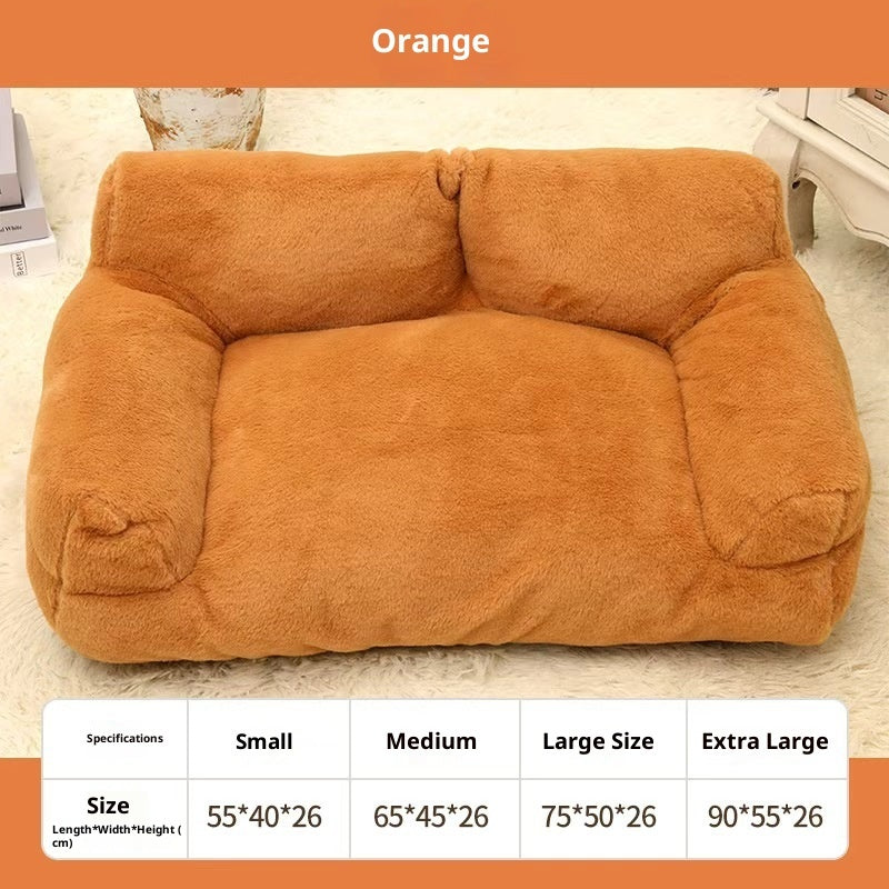 Bunny Cloud Plush Sofa Pet Bed